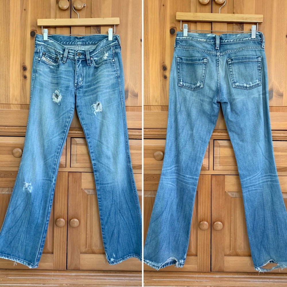 Diesel Distressed Jeans Bootcut Boyfriend 26/4